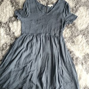 Flattering little blue dress